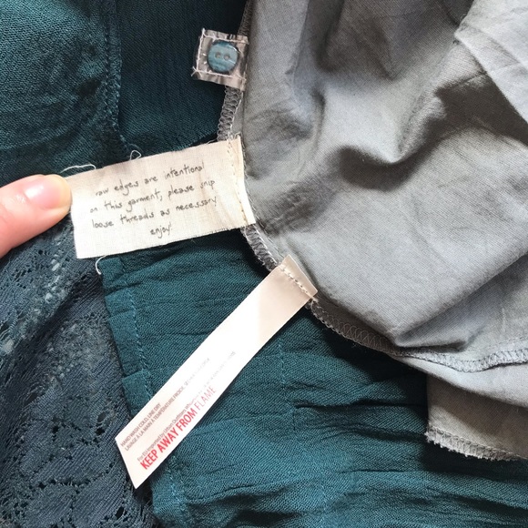 COPY - Free People Angel Lace Dress Jade - Picture 10 of 12